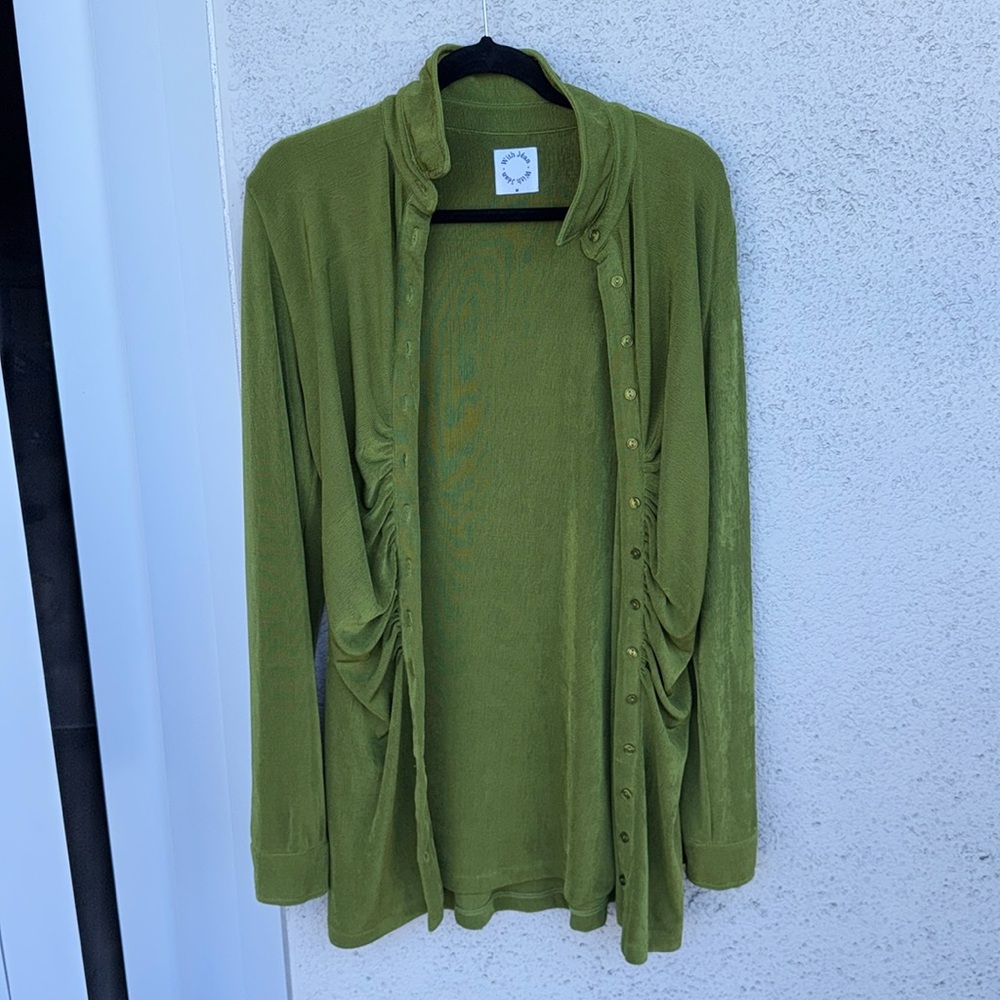 With Jean green dress size medium